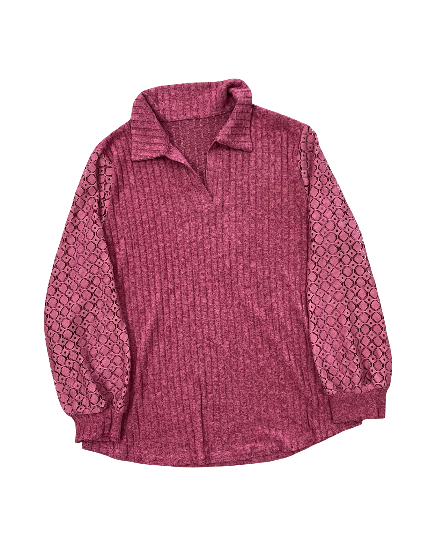 Top Ls By Clothes Mentor In Red, Size:L