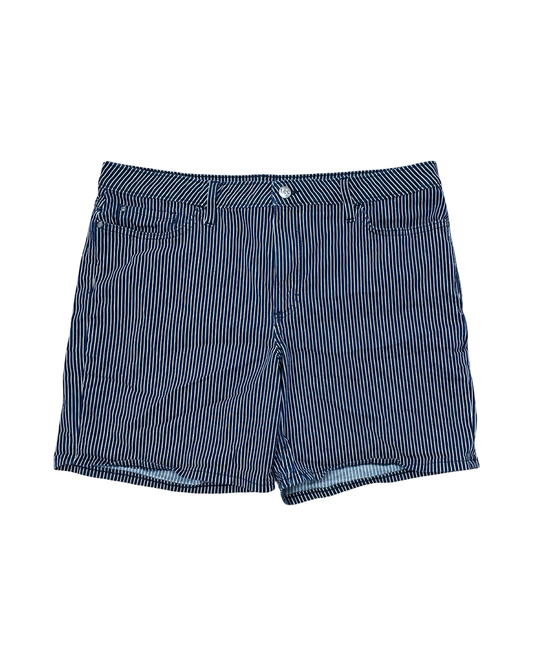Shorts By Lee In Blue & White, Size:18