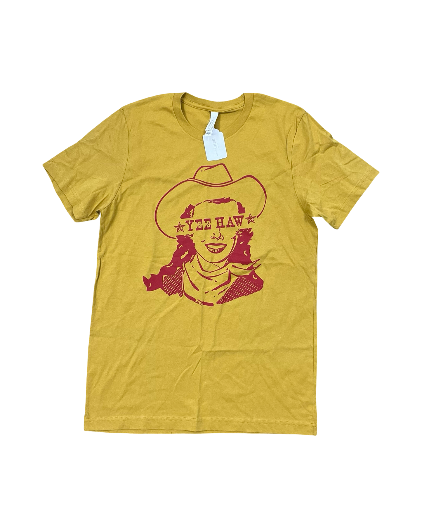 Top Ss By Canvas In Gold & Red, Size:M