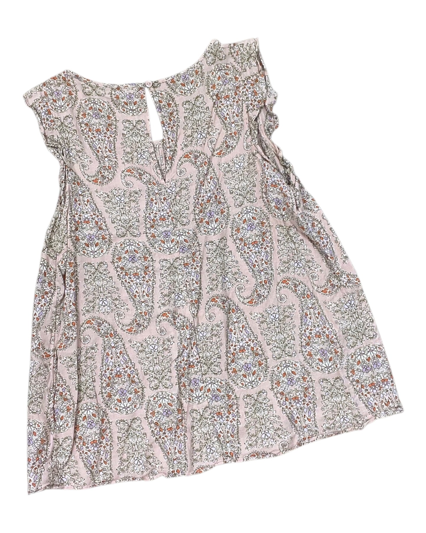 Top Sleeveless By Old Navy In Peach, Size:M