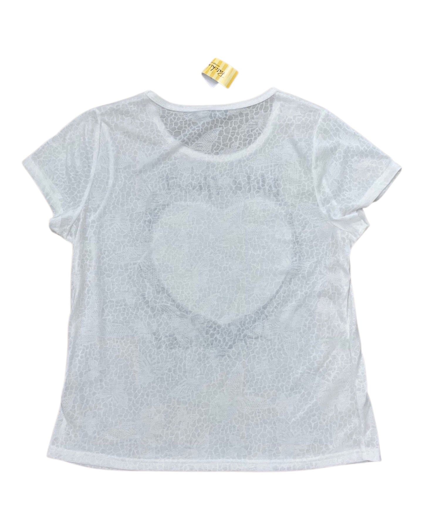 Top Ss By Clothes Mentor In White, Size:M