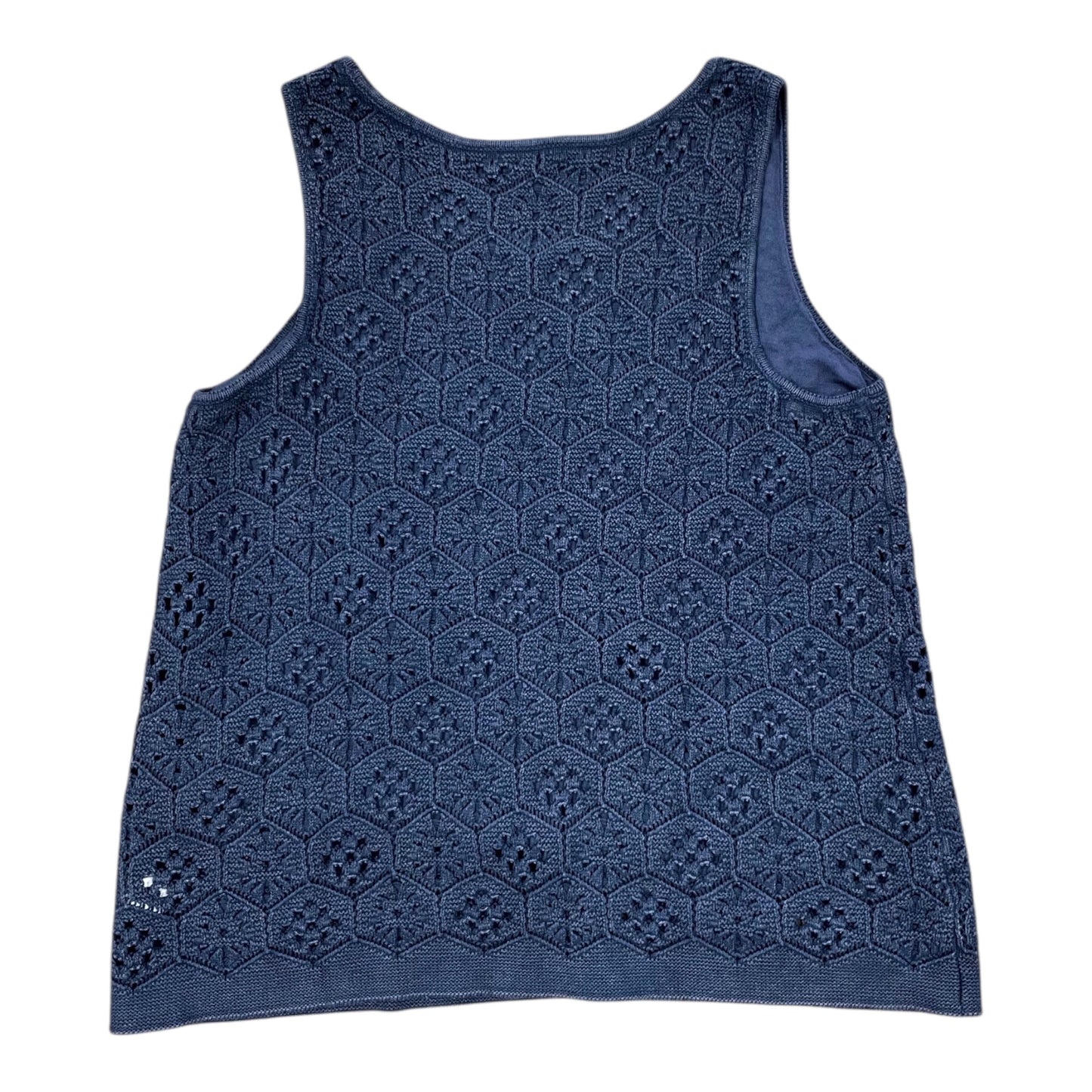 Tunic Sleeveless By J. Jill In Blue, Size:Xl