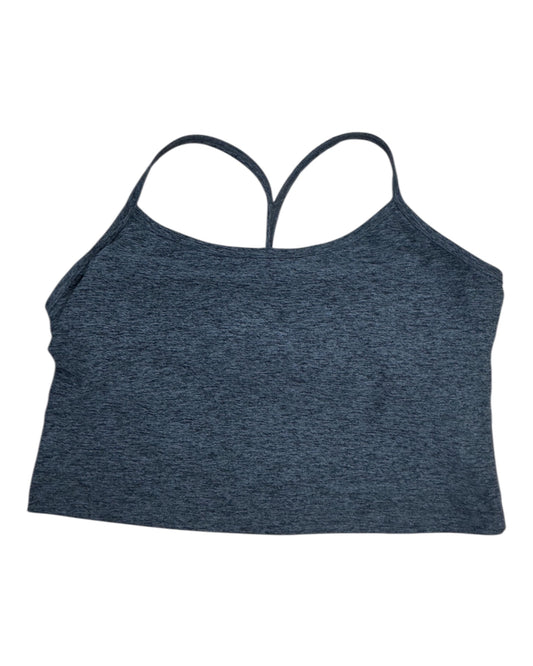 Athletic Bra By Beyond The Threads In Grey, Size:L