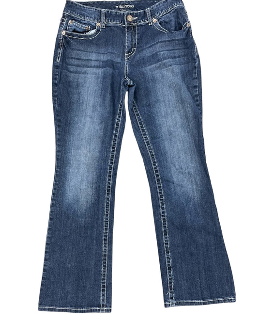 Jeans Flared By Maurices In Blue Denim, Size:10