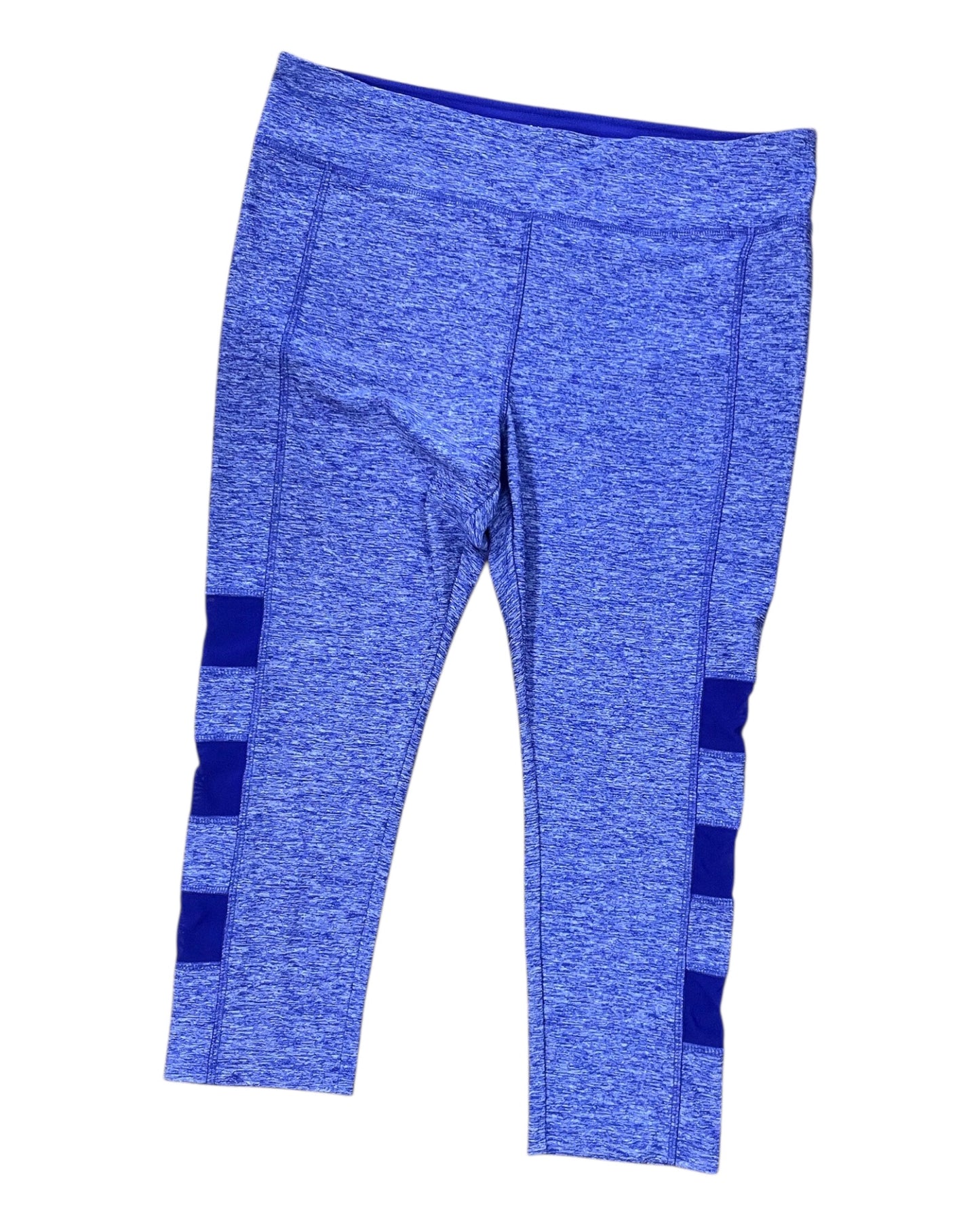 Athletic Capris By Vogo In Blue, Size:Xl