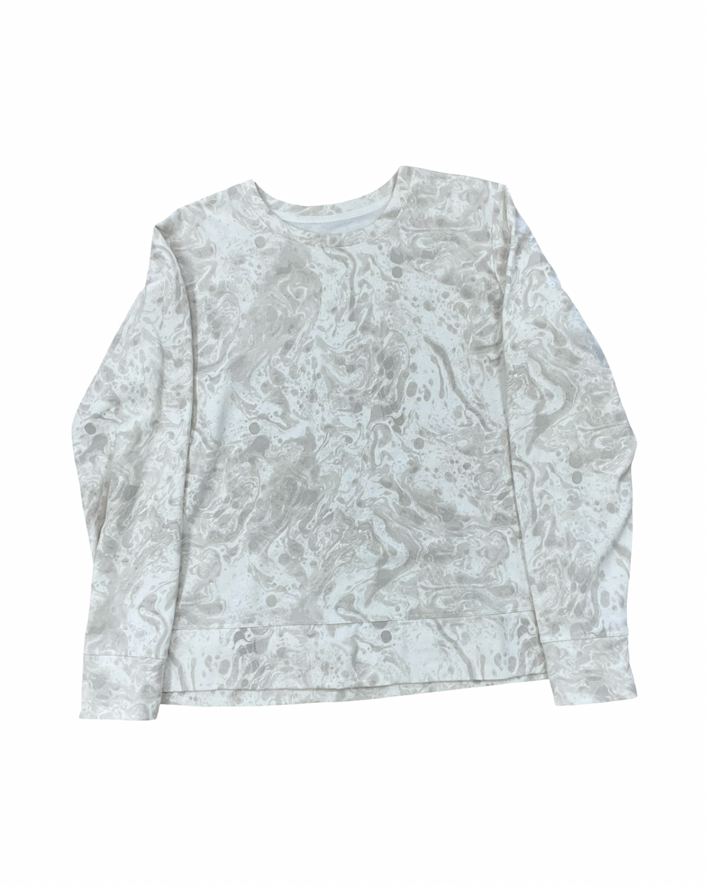 Top Ls By Ideology In Tan & White, Size:M