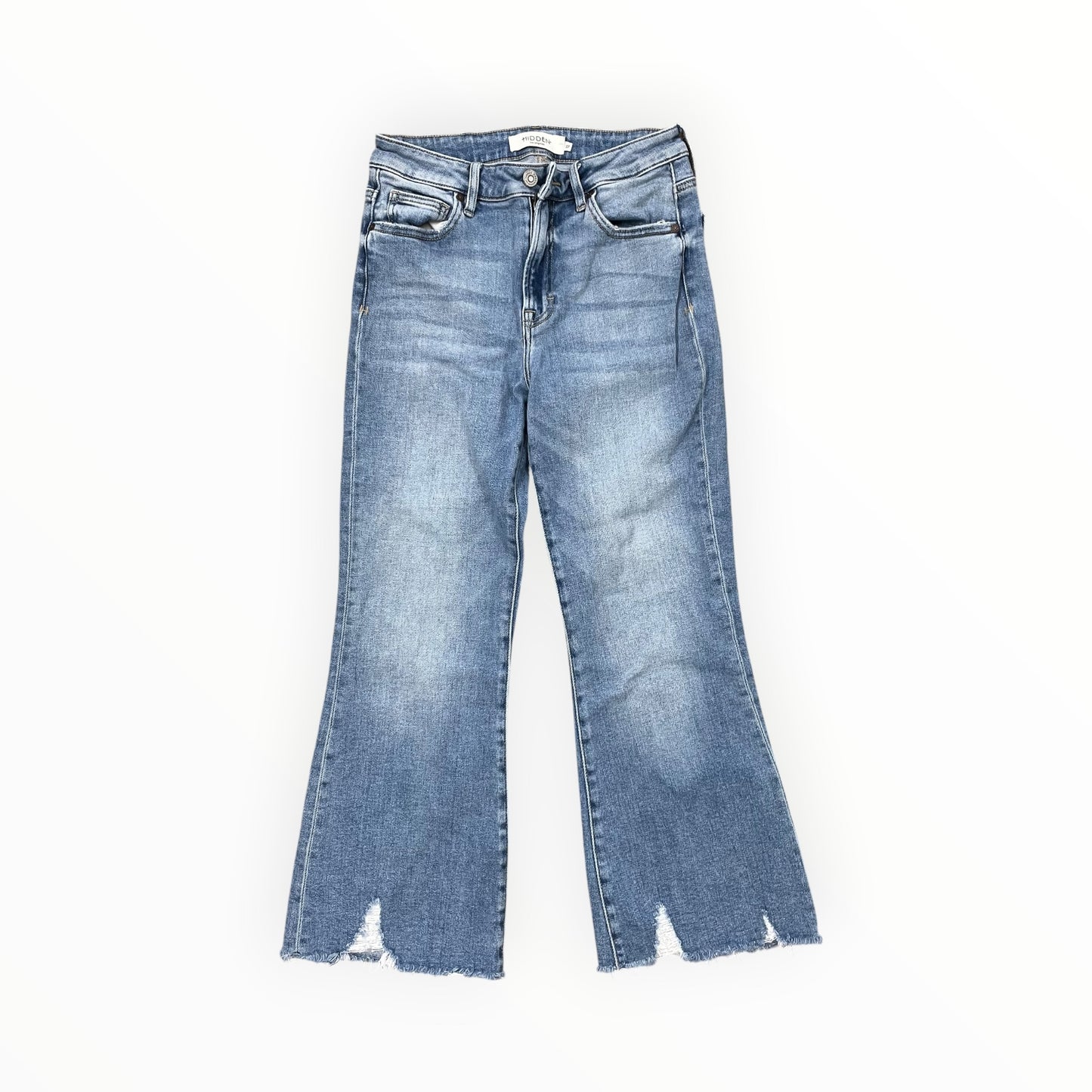 Jeans Flared By Hidden In Blue Denim, Size:4