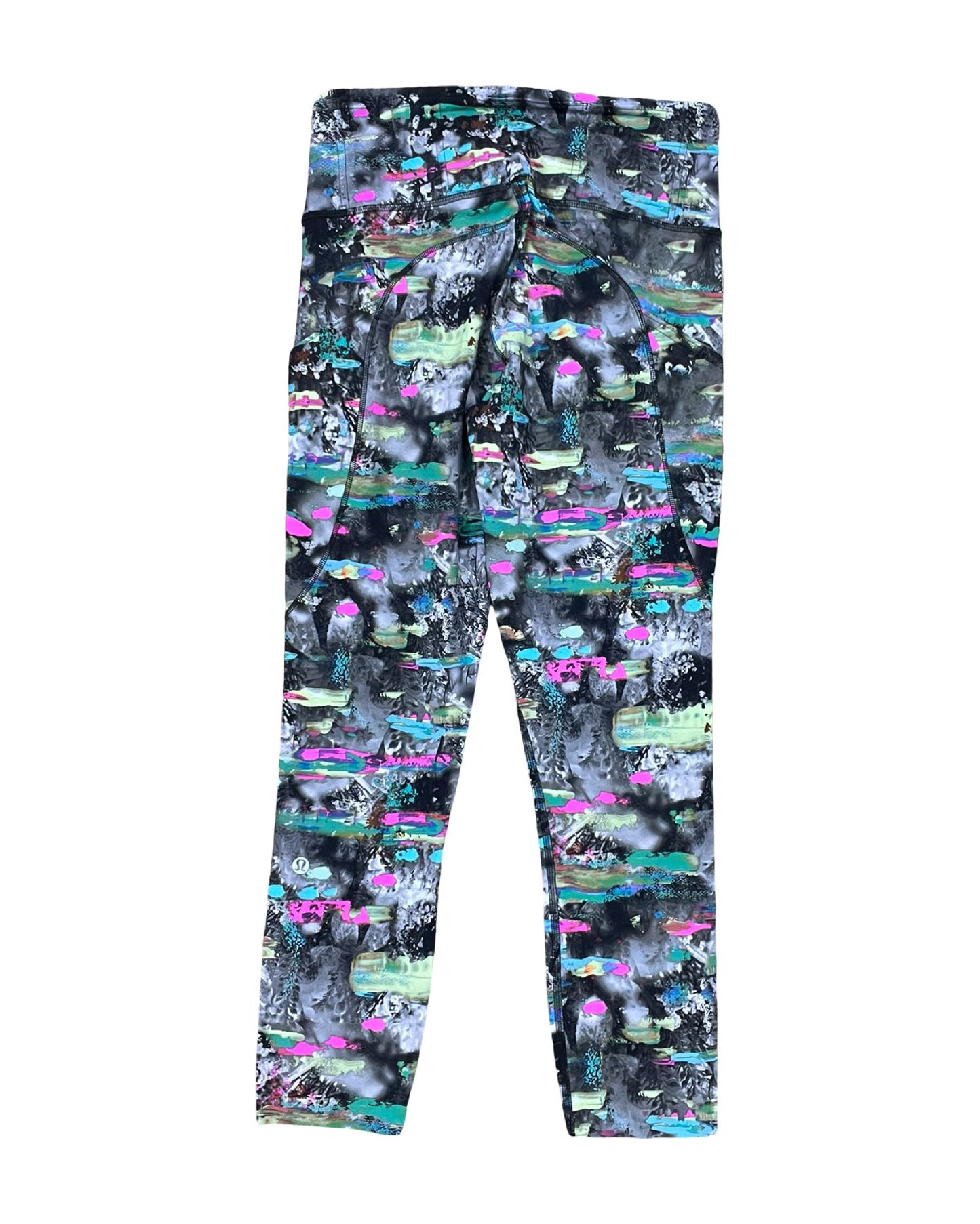 Athletic Leggings By Lululemon In Multi, Size:S