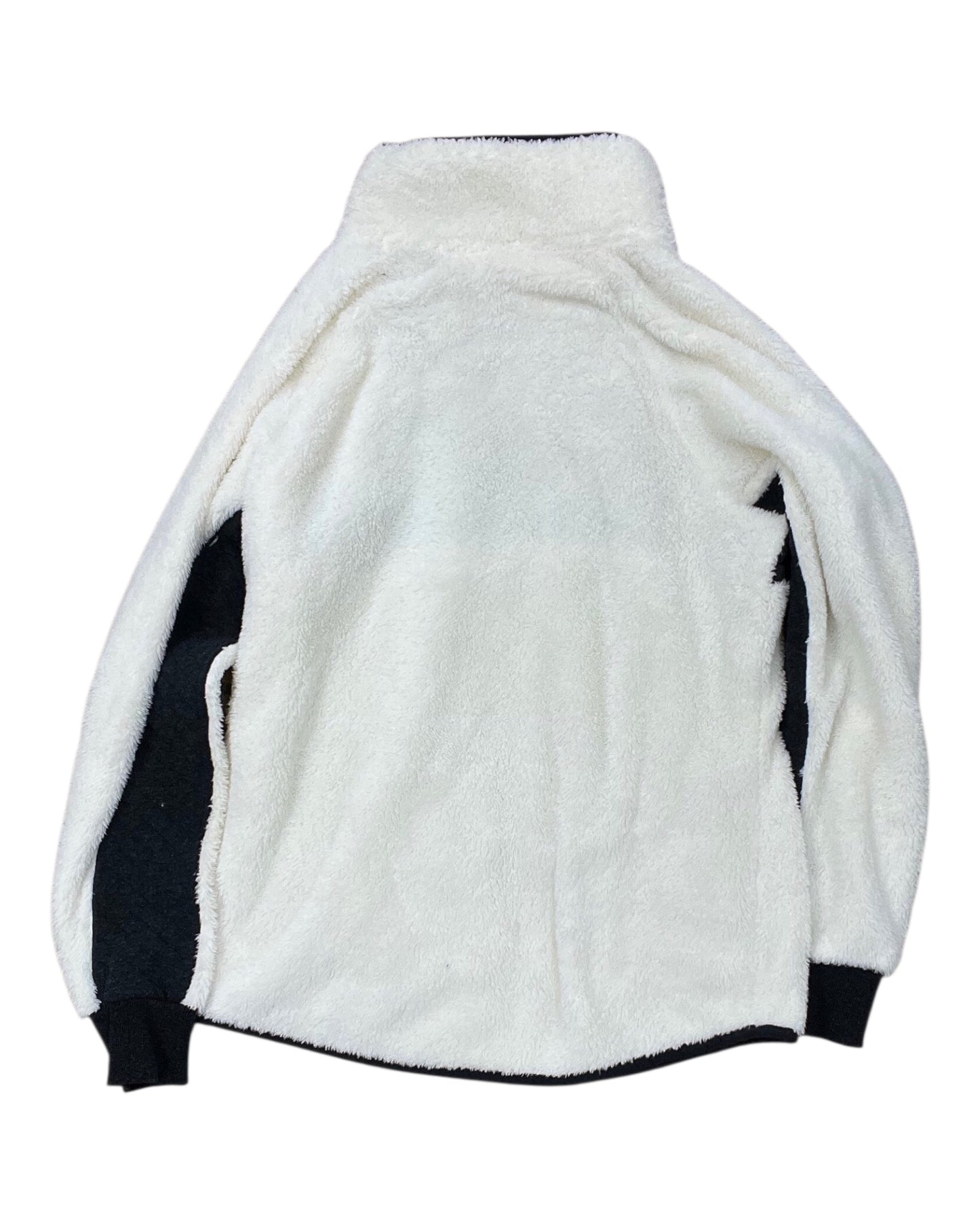Sweatshirt Collar By Clothes Mentor In White, Size:S