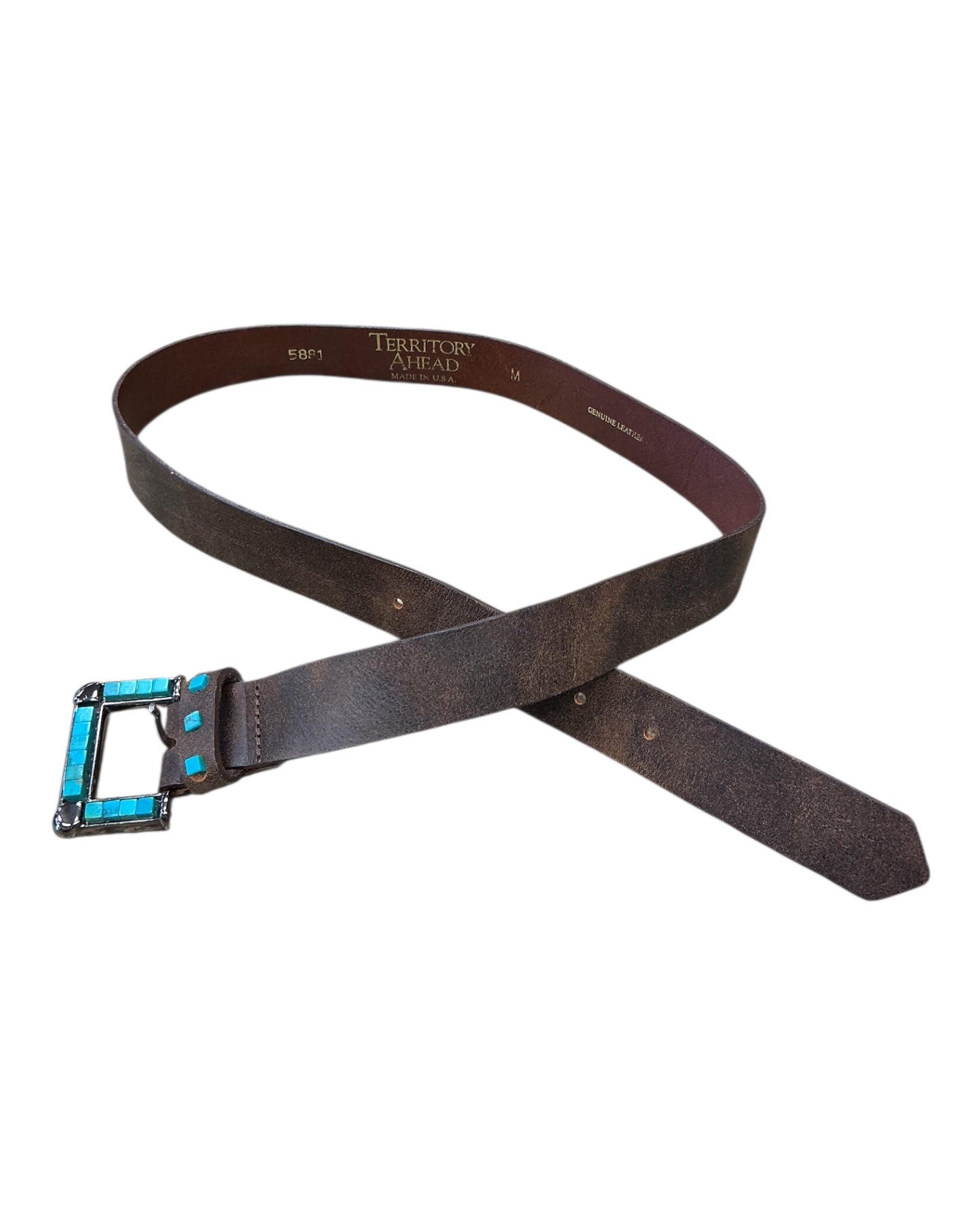 Belt Leather By Clothes Mentor In Brown