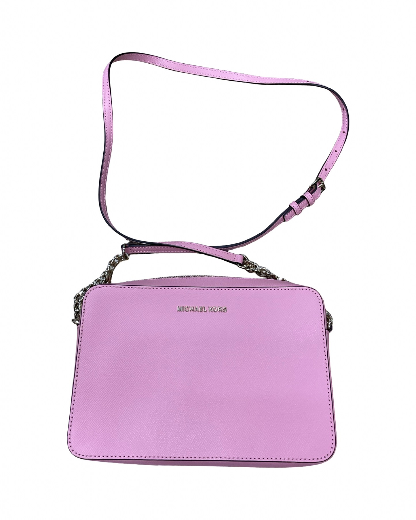 Crossbody Designer By Michael Kors In Pink, Size:Medium