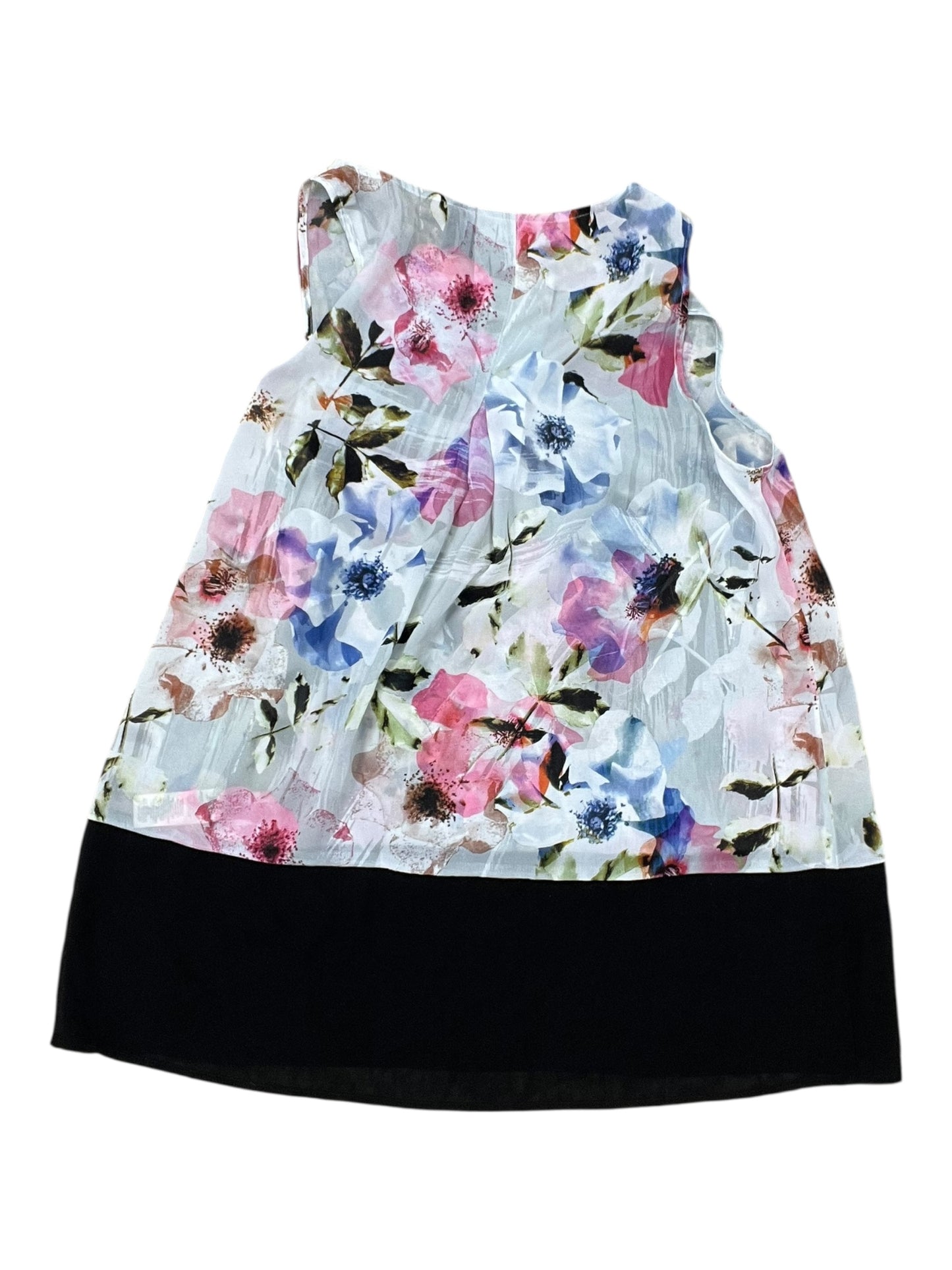 Tank Top By Dkny In Pink & White, Size:S