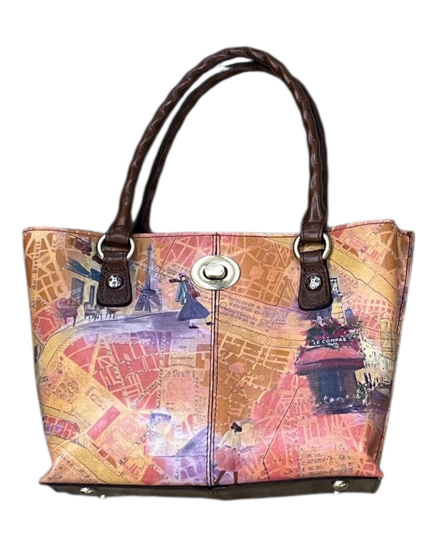 Handbag Designer By Patricia Nash In Yellow, Size:Medium
