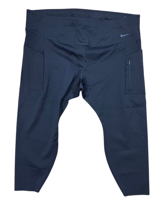 Athletic Capris By Nike In Black, Size:3X
