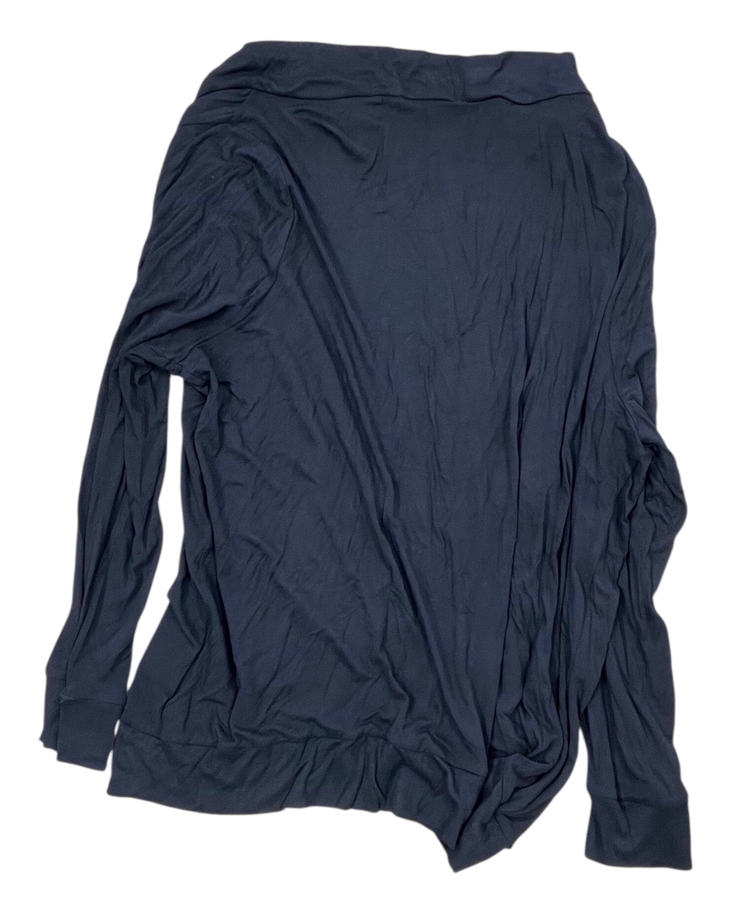 Cardigan By Pure Energy In Black, Size:3X