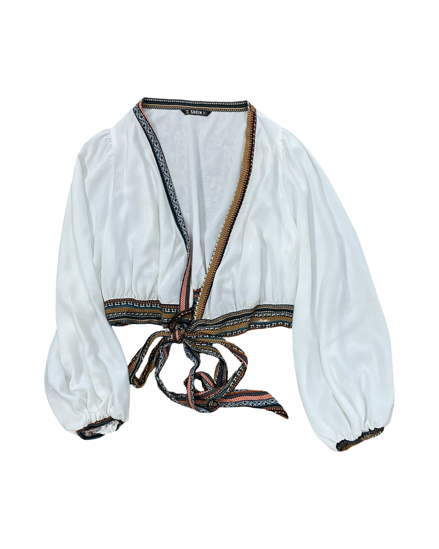 Cardigan By Shein In White, Size:S