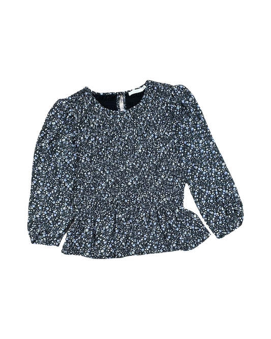 Top 3/4 Sleeve By Clothes Mentor In Blue, Size:M