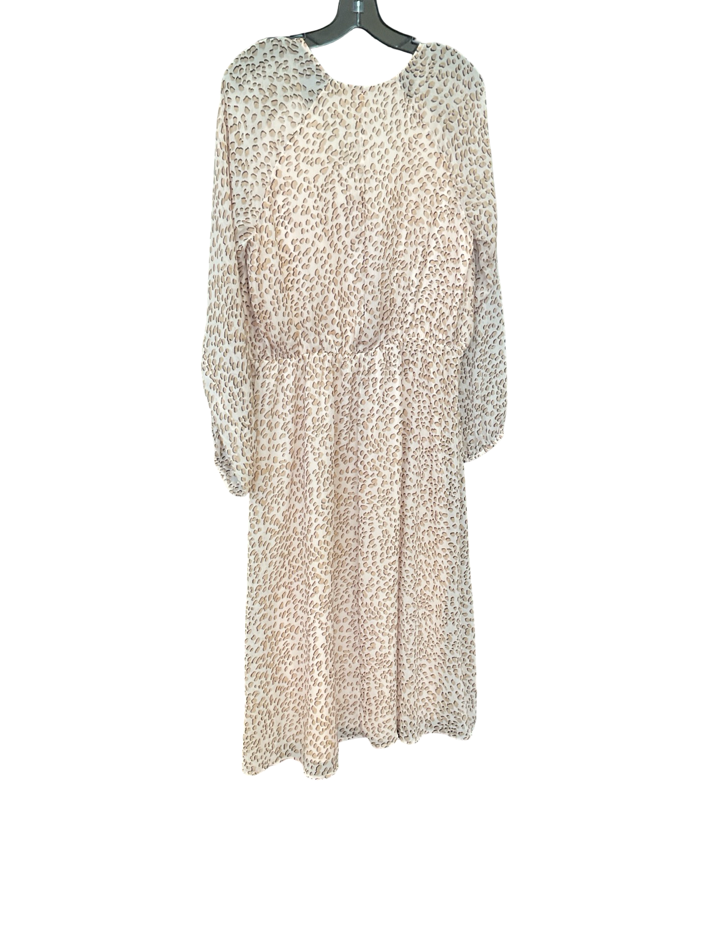 Dress Work By Express In Animal Print, Size:L