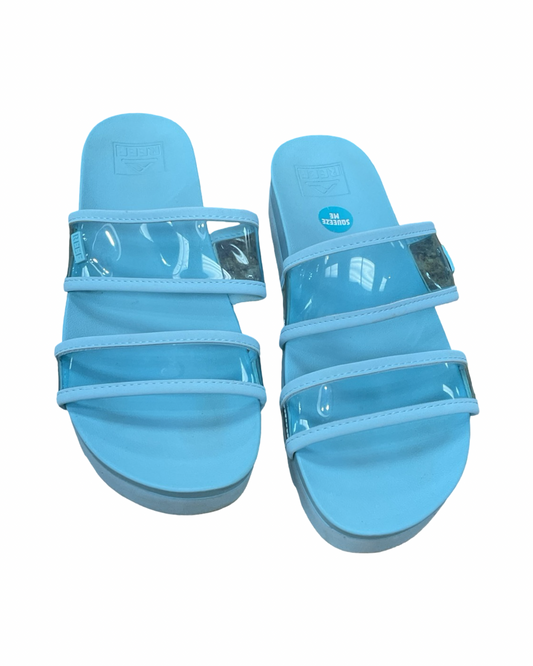 Sandals Flats By Reef In Blue, Size:9