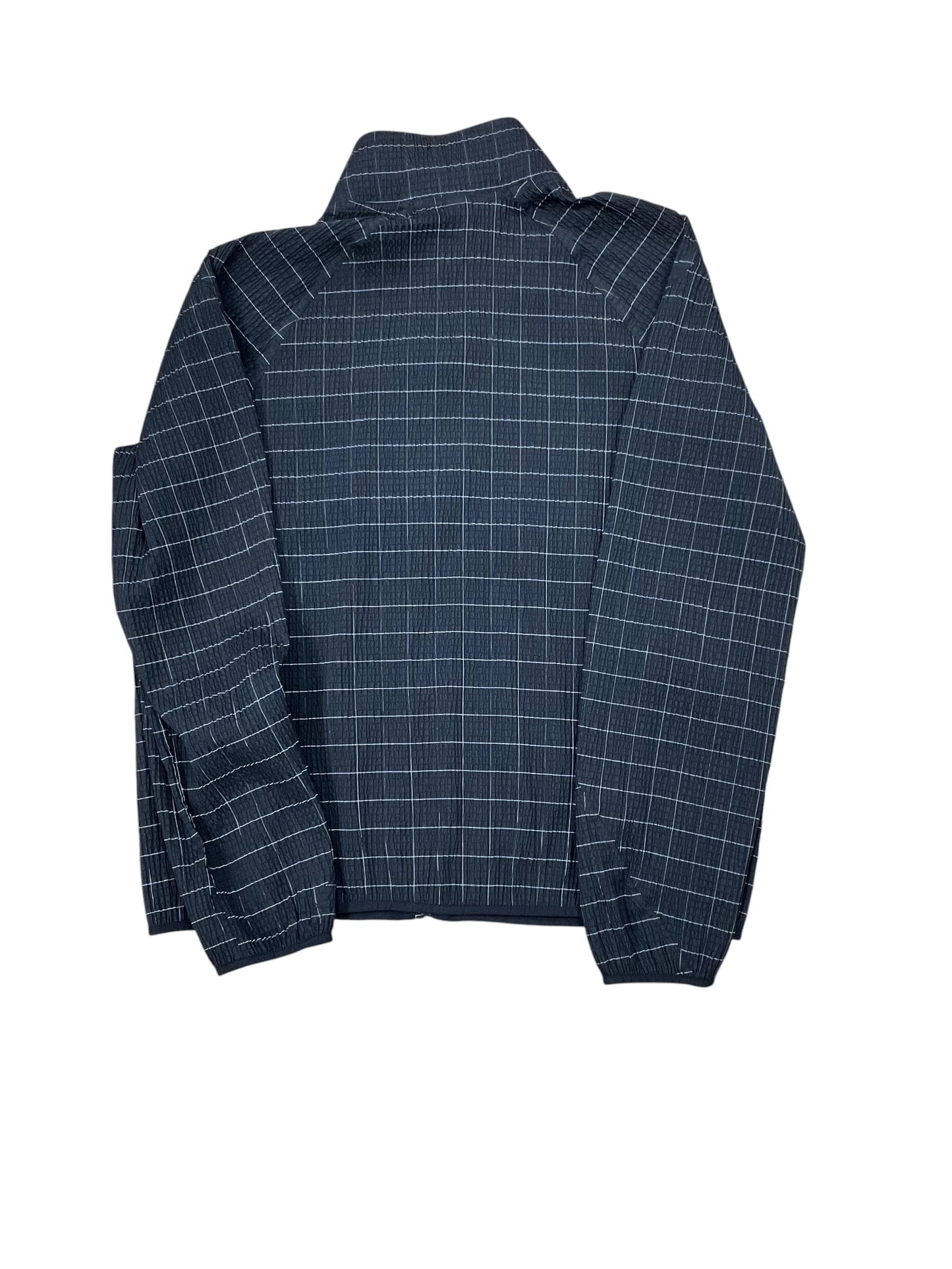 Athletic Jacket By Lululemon In Black, Size:L
