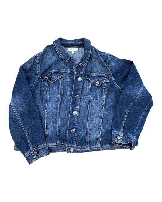 Jacket Denim By Lane Bryant In Blue Denim, Size:3X