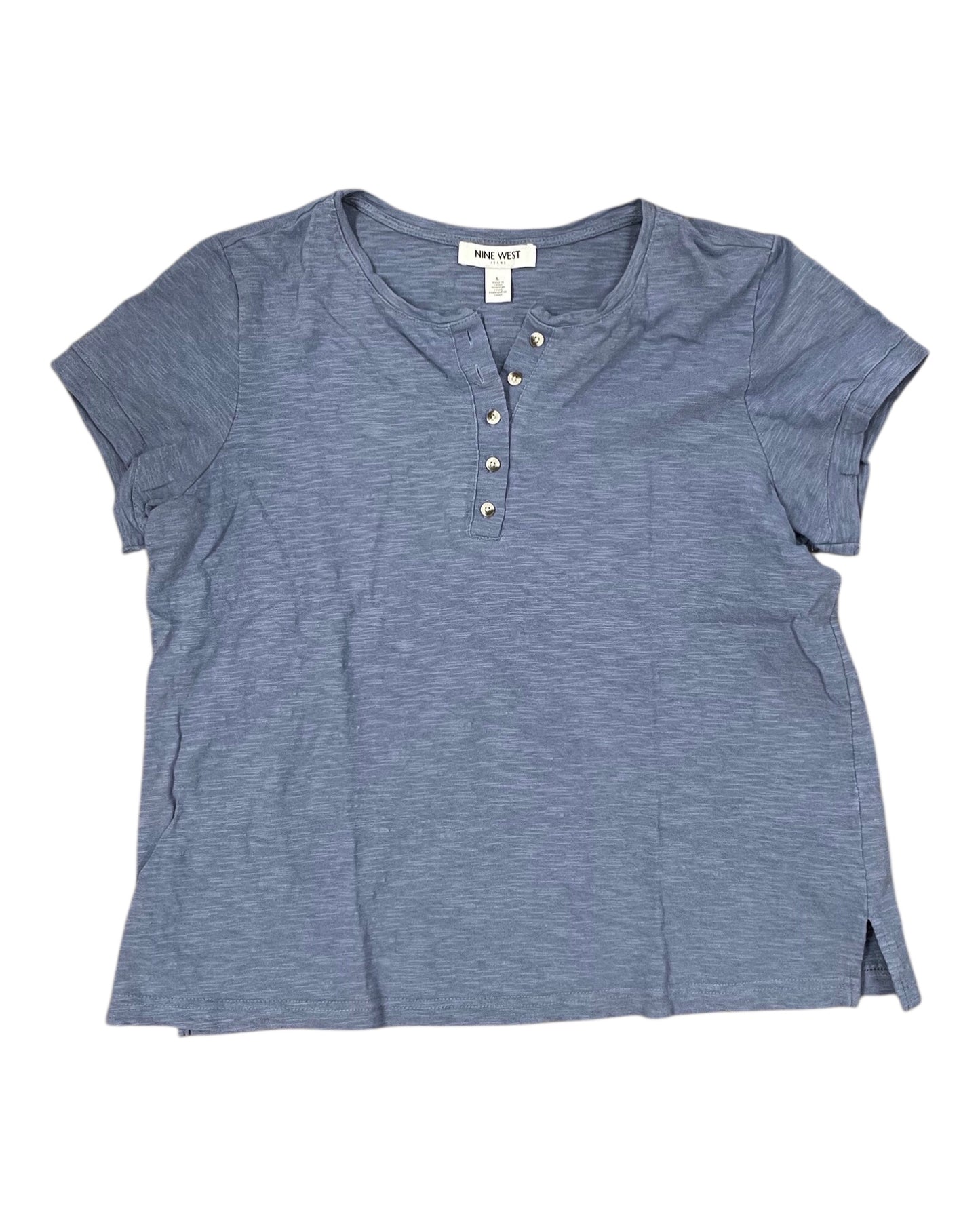 Top Ss By Nine West In Blue, Size:L
