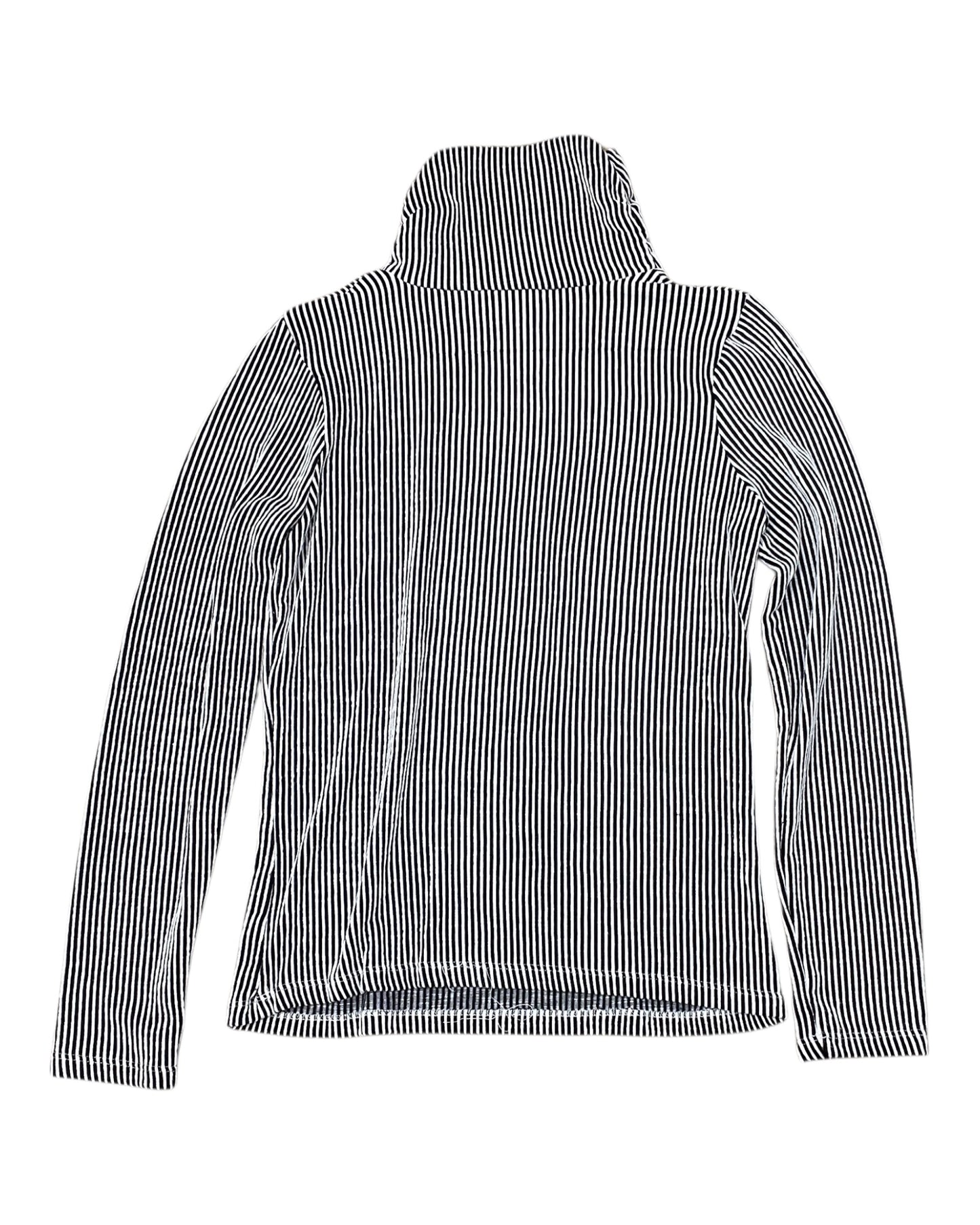 Top Ls By Zenana In Black & White, Size:M