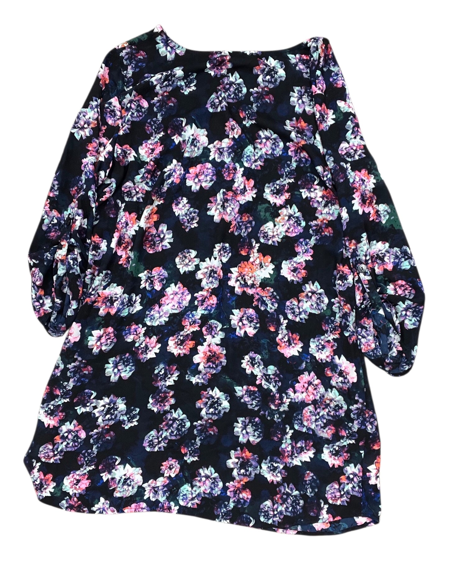 Dress Casual Midi By Decree In Blue, Size:Xl