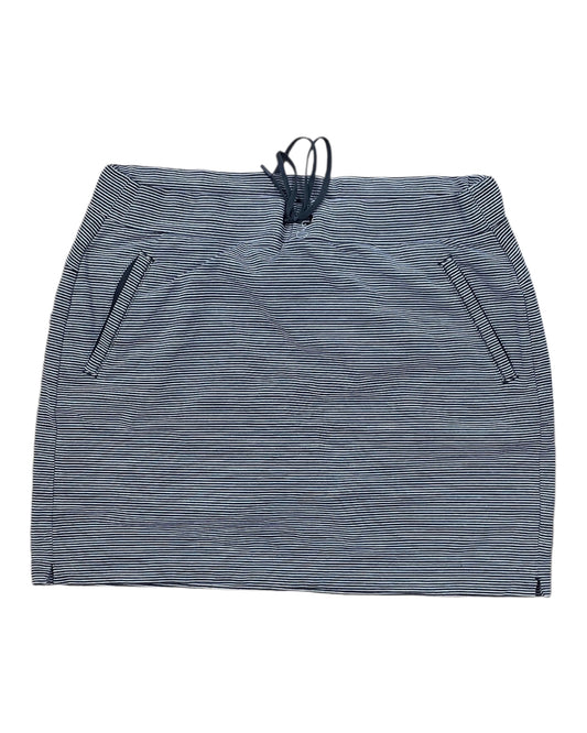 Skort By Athleta In Grey & White, Size:L