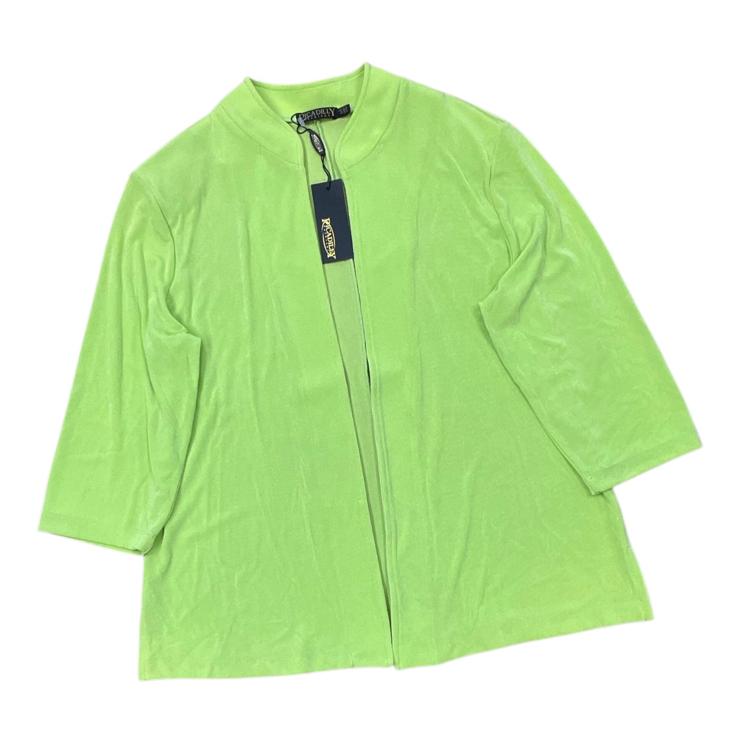 Cardigan By Clothes Mentor In Green, Size:L