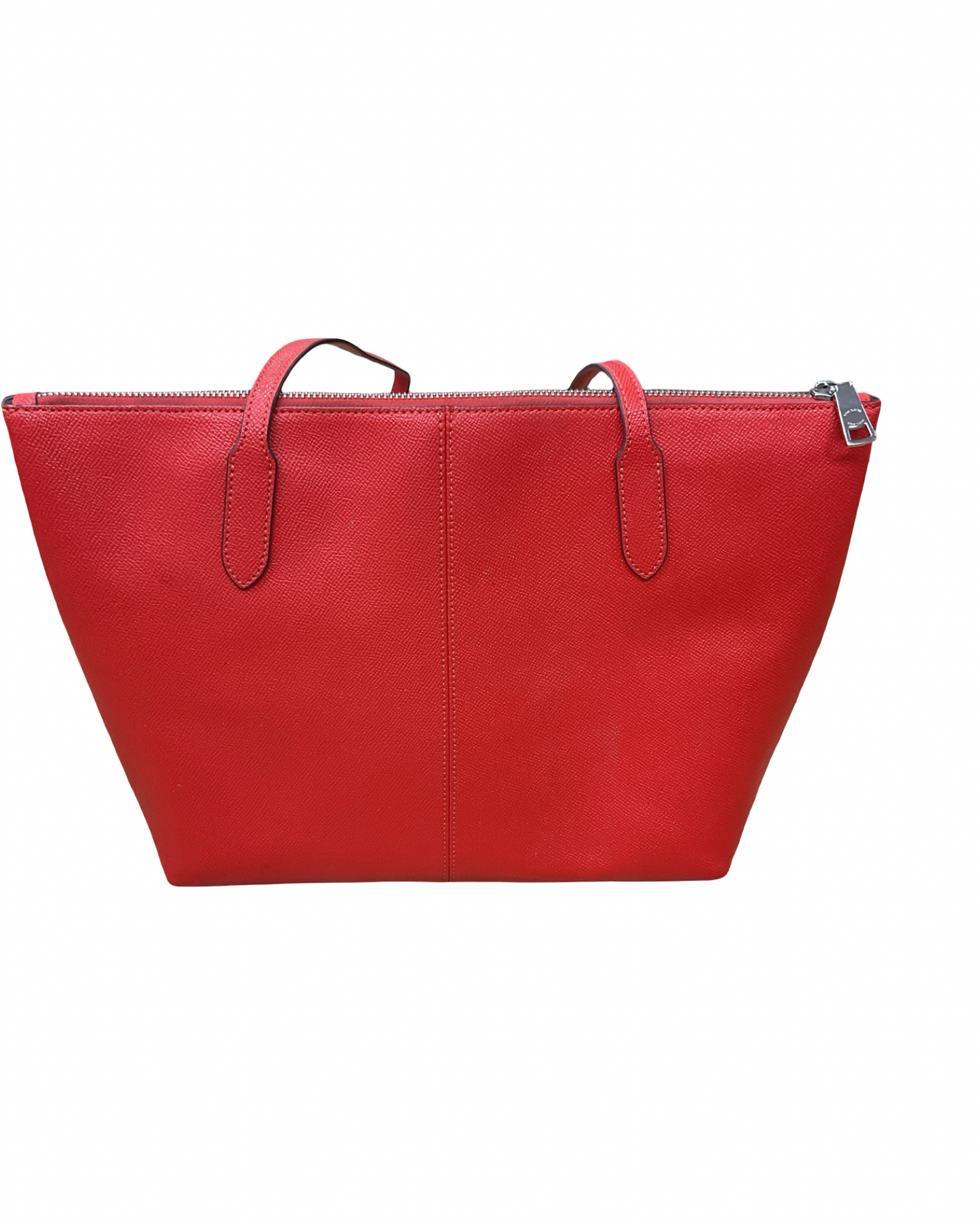Handbag Designer By Coach In Red, Size:Large