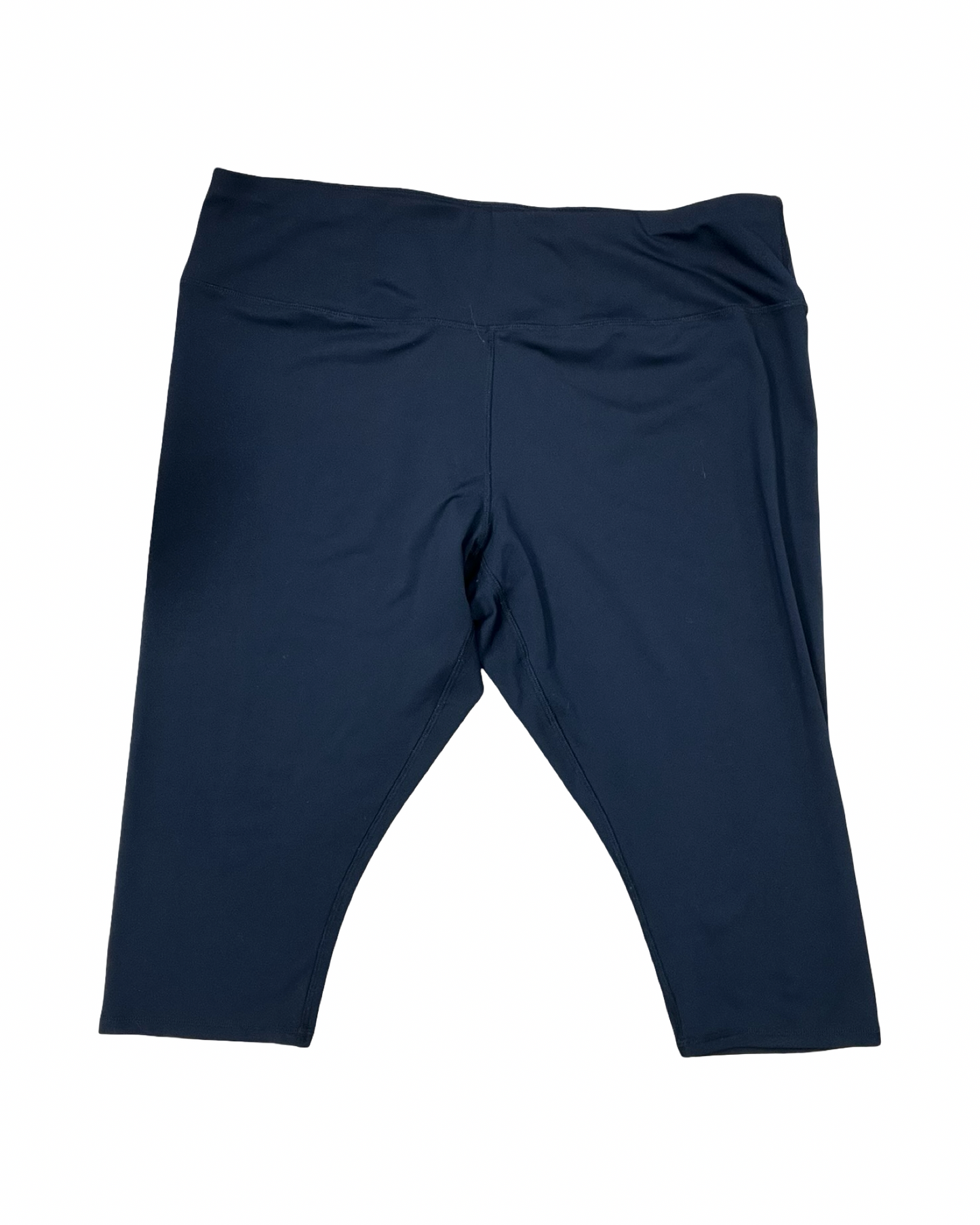 Athletic Capris By Cj Banks In Black, Size:2X