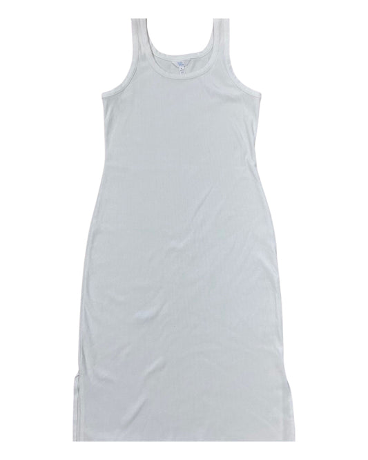Dress Casual Midi By Time And Tru In White, Size:M
