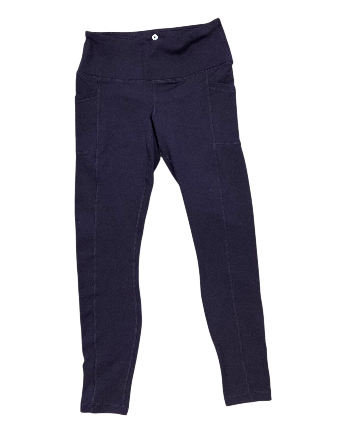 Athletic Leggings By 90 Degrees By Reflex In Purple, Size:S