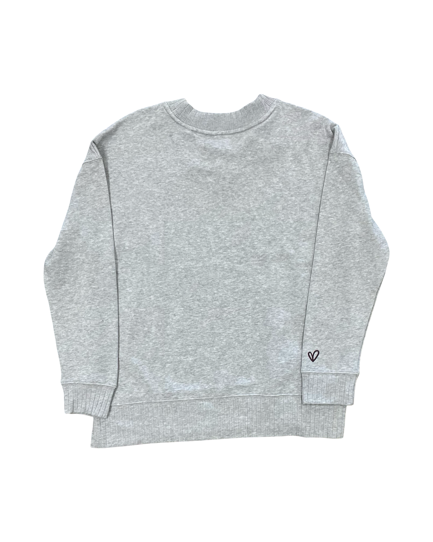 Sweatshirt Crewneck By Maurices In Grey, Size:M