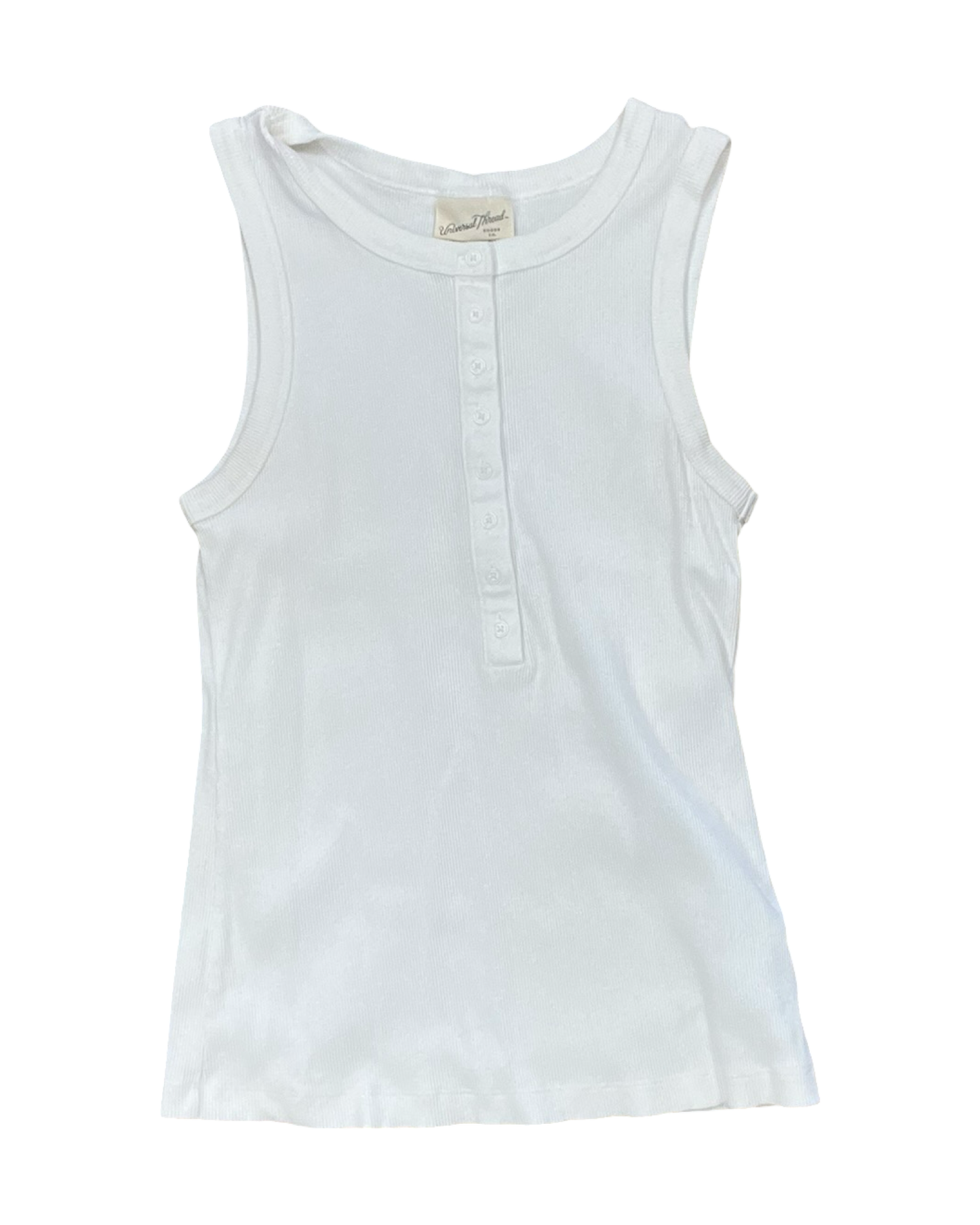 Tank Top By Universal Thread In White, Size:Xl