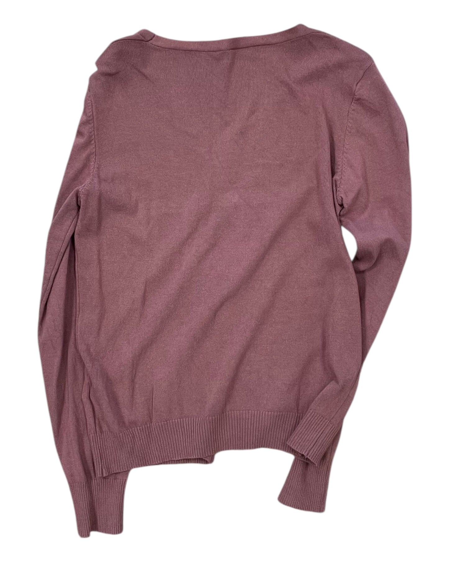 Cardigan By Emery Rose In Mauve, Size:M