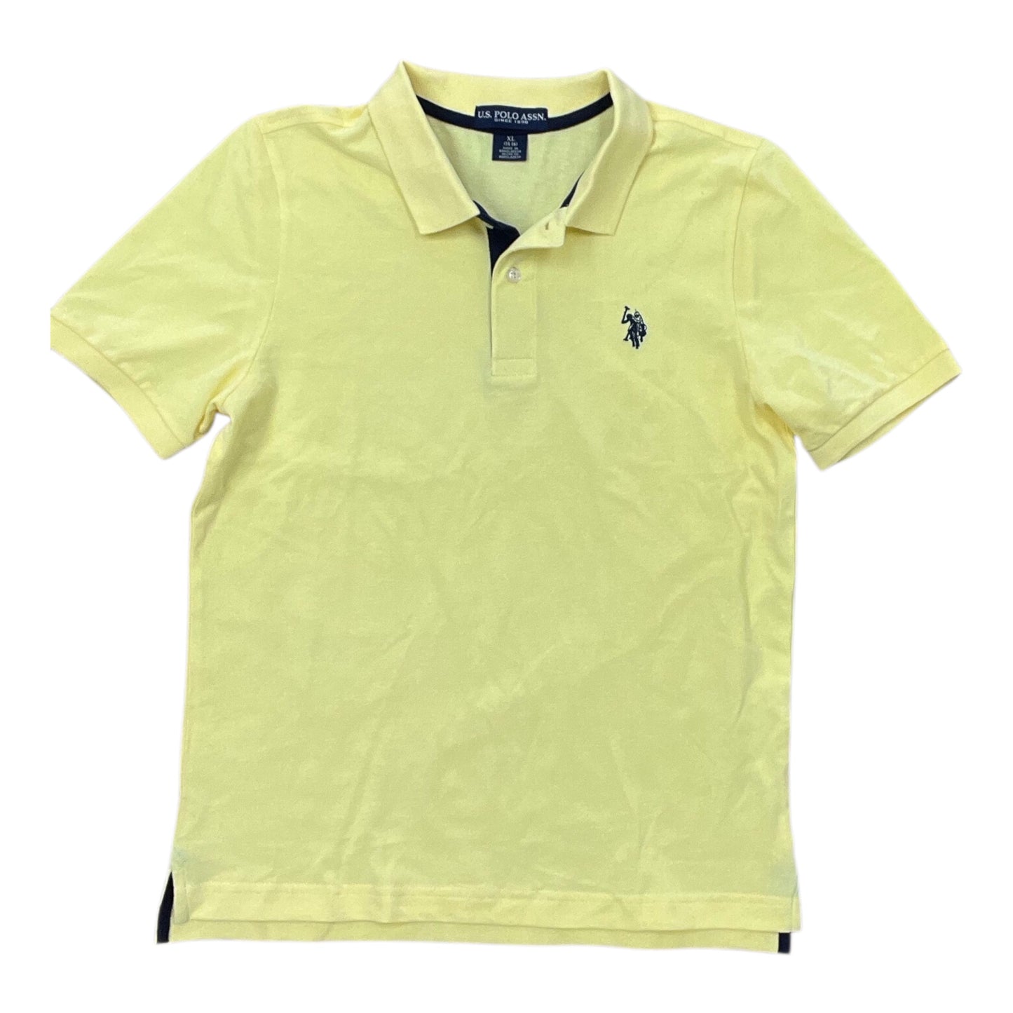 Top Ss By Us Polo Assoc In Yellow, Size:L