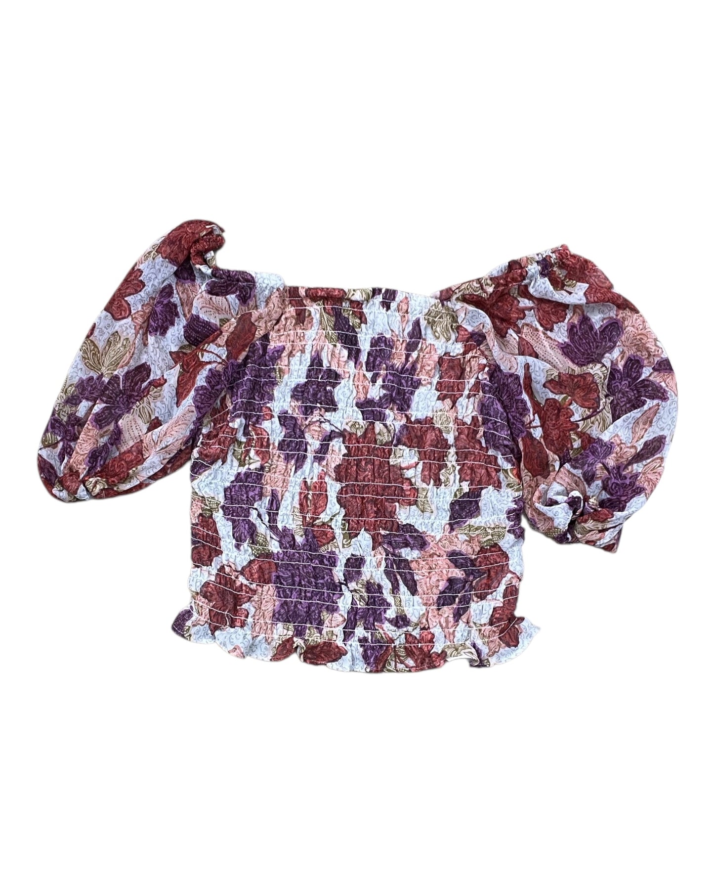Top Ss By Old Navy In Purple & Tan, Size:L