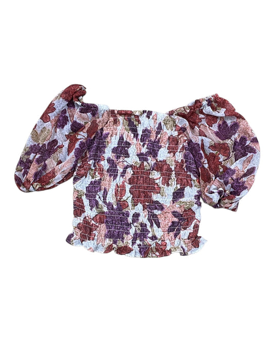 Top Ss By Old Navy In Purple & Tan, Size:L