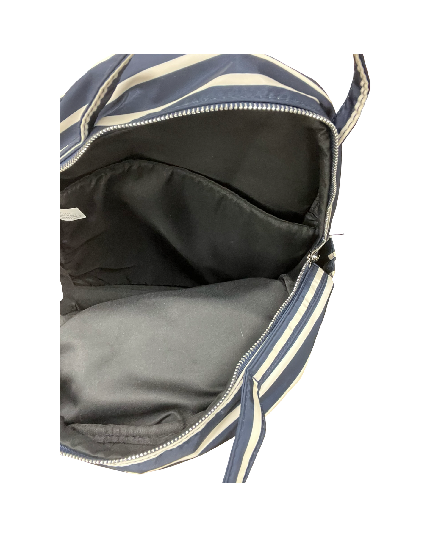 Backpack By Clothes Mentor In Blue & Cream, Size:Medium