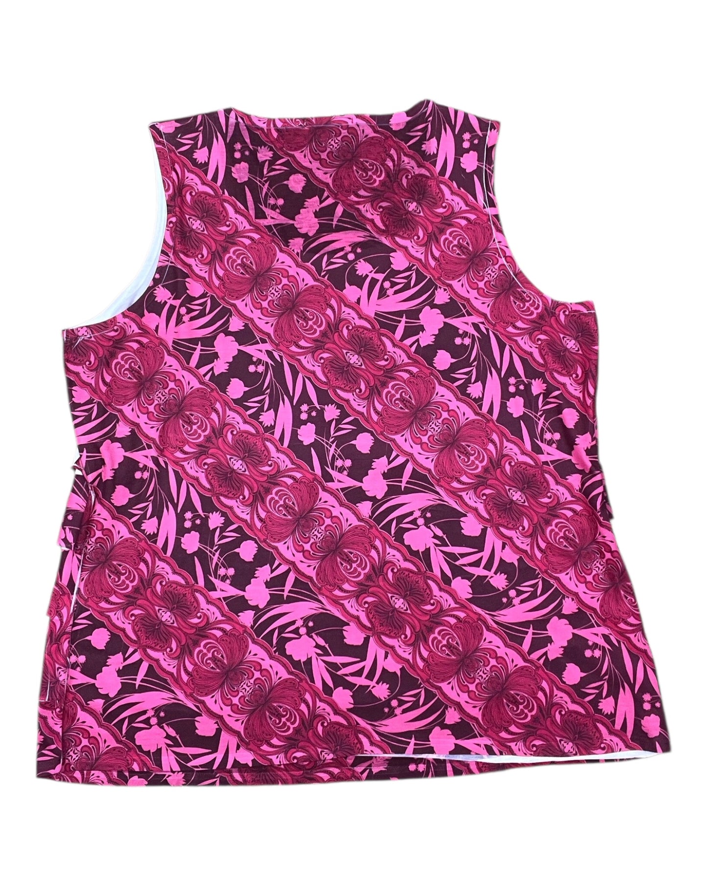 Top Sleeveless By Coldwater Creek In Pink, Size:1X