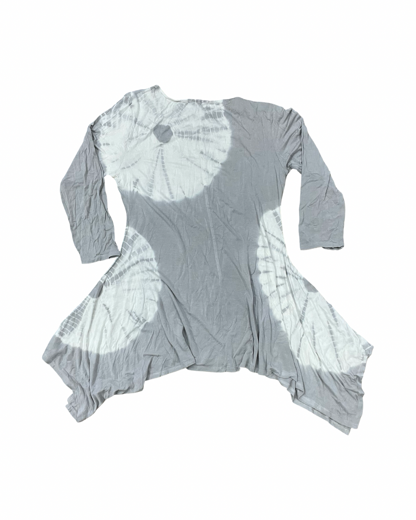 Top 3/4 Sleeve By Belldini In Green & White, Size:0