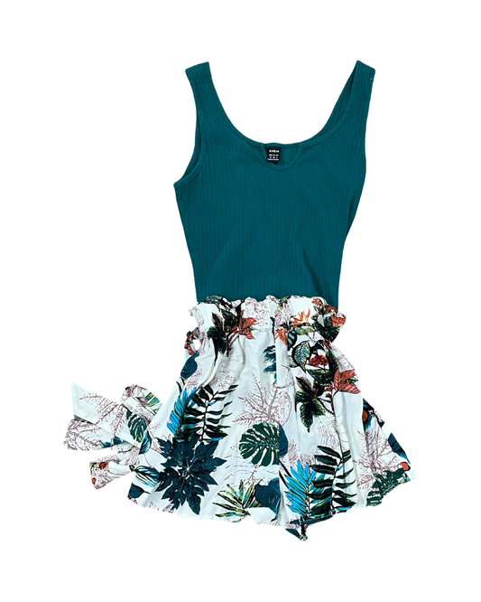 Romper By Shein In Green, Size:M