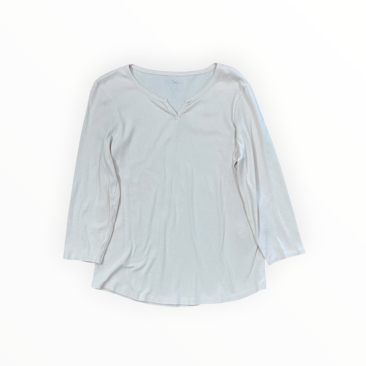 Top Ls By Chicos In Peach, Size:M