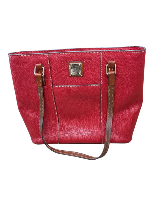 Handbag Designer By Dooney And Bourke In Red, Size:Medium