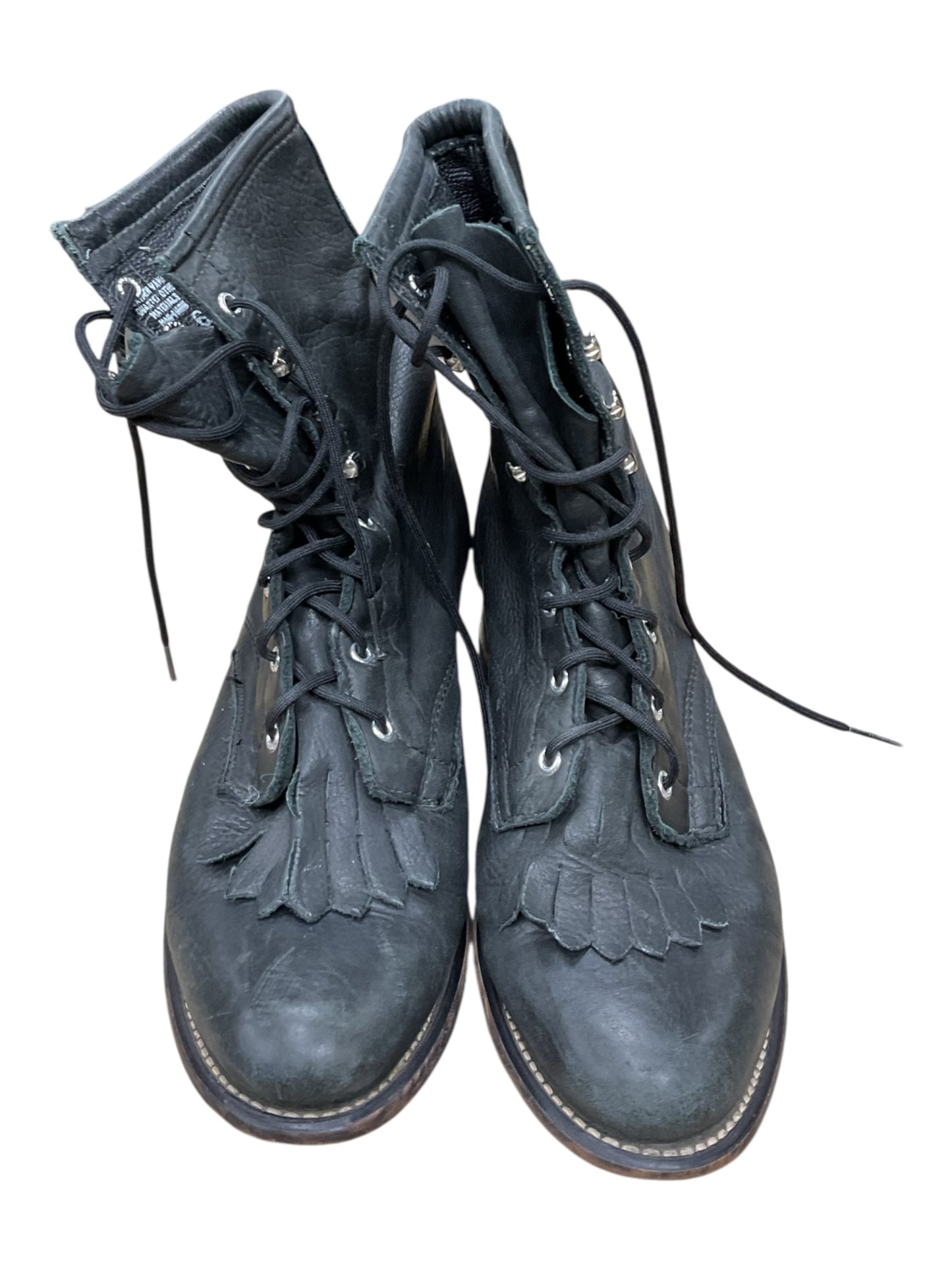 Boots Ankle Heels By Laredo In Black, Size:6.5