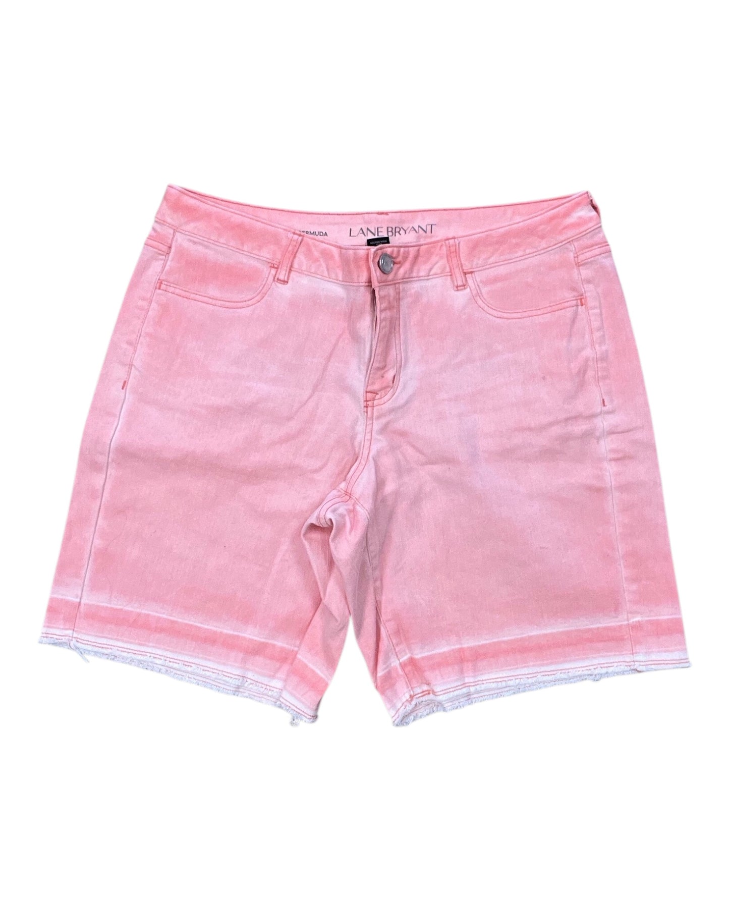 Shorts By Lane Bryant In Orange, Size:14