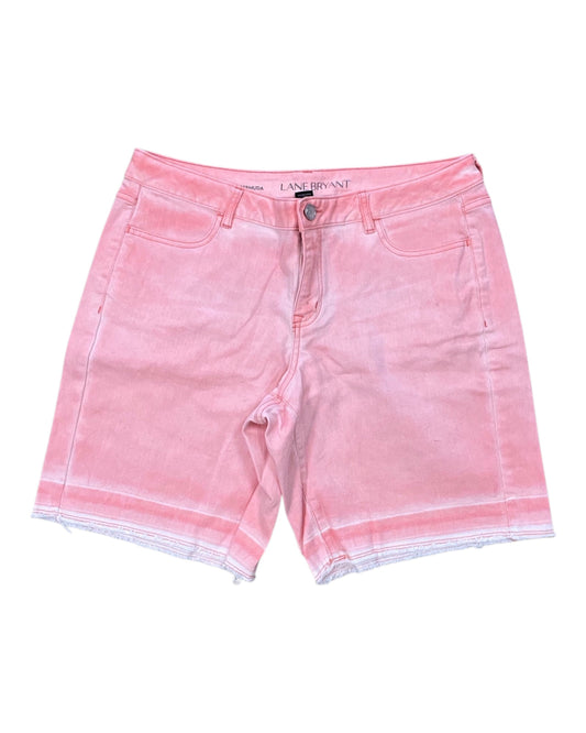 Shorts By Lane Bryant In Orange, Size:14
