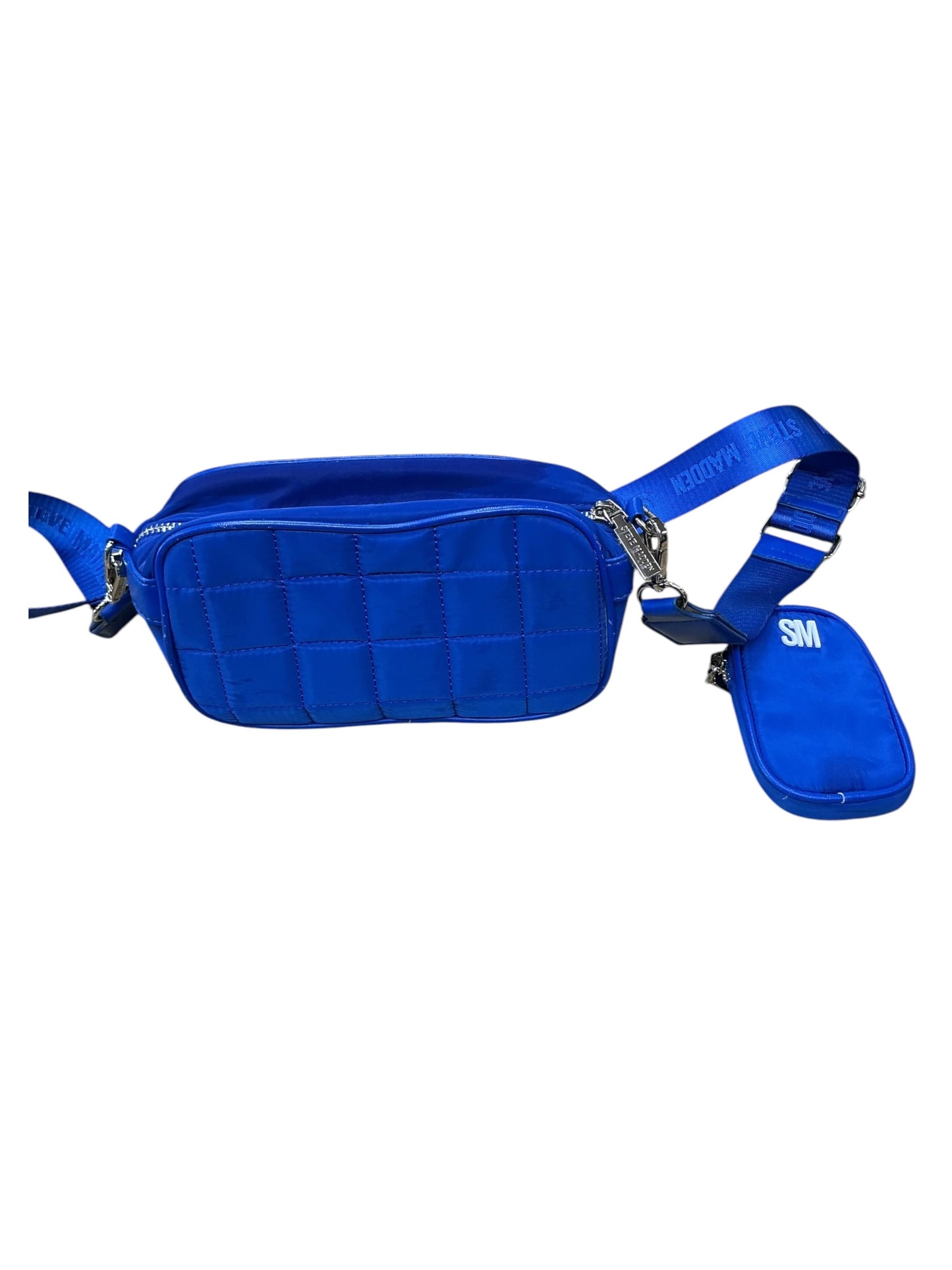 Belt Bag By Steve Madden In Blue, Size:Small